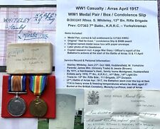 Ww1 arras casualty for sale  UK