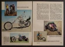 Choppers 1973 pictorial for sale  Diamond Point