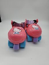 Patins de treino Sanrio Hello Kitty meninas over-the-shoe - Rodas azuis rosa comprar usado  Enviando para Brazil