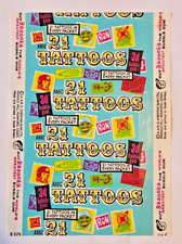 Tattoos 1969 wax for sale  PRESCOT