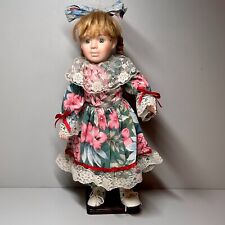 Classique Collection Porcelain Doll Daniella with Stand Collectors Item, used for sale  Shipping to South Africa