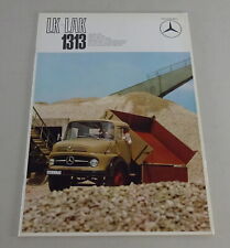 Prospekt / Broschüre Mercedes-Benz LK/LAK 1313 + Allrad Stand 09/1967 comprar usado  Enviando para Brazil