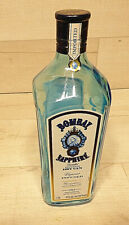 Bombay Sapphire London Dry Gin Botella VACÍA con Tapa 1.75L Vidrio Azul Artesanal segunda mano  Embacar hacia Argentina