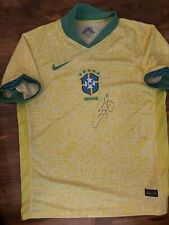 Camisa Neymar JR assinada à mão Brasil Home 2022 Copa do Mundo certificado de autenticidade incluído comprar usado  Enviando para Brazil