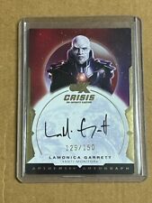 2022 CRYPTOZOIC Czx Crisis on INFINITE EARTHS LAMONICA GARRETT Auto 129/150 comprar usado  Enviando para Brazil