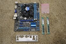 ASUS P8H61-M LE/CSM R2.0, LGA 1155, Intel Motherboard +Fan + Rams + I/O Shield for sale  Shipping to South Africa