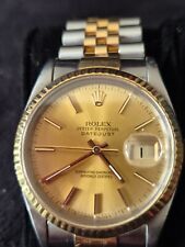 Rolex datejust champagne for sale  WALTON-ON-THAMES
