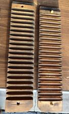 Vintage Wooden Durex Cigar Mold Press Tobacco 20 molds 22"Long x 5" wide #478235 for sale  Shipping to South Africa