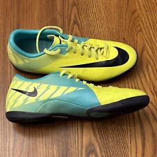 Zapatos de fútbol Nike Mercurial Victory ll IC 442015-754 amarillo azul agua para hombre talla 8 segunda mano  Embacar hacia Argentina