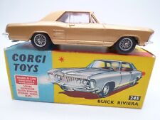 Used, VINTAGE CORGI TOYS 245 BUICK RIVIERA IN ORIGINAL BOX ISSUED 1964-68 for sale  Shipping to South Africa