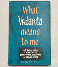Vedanta means symposium for sale  SHREWSBURY