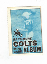 Baltimore colts 1969 for sale  Brecksville