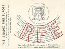 1958 qsl rfe for sale  Shipping to Ireland