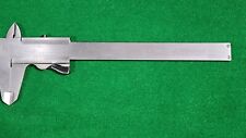 VINTAGE 6" MAUSER VERNIER CALIPER GEORGE SCHERR Co. N.Y. MADE IN GERMANY, used for sale  Shipping to South Africa