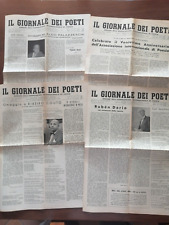 Giornale dei poeti usato  Italia