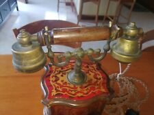 Telefono vintage legno usato  Torrebelvicino