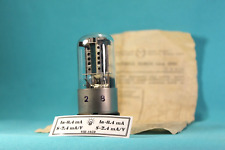 Usado, 1 peça 6N8S/6H8C/1578. DOUBLE TRIODE.MELZ.Placas perfuradas.Base de metal.1959'.NOS. comprar usado  Enviando para Brazil