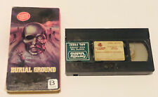 Vídeo Vestron de terror VHS Burial Ground comprar usado  Enviando para Brazil