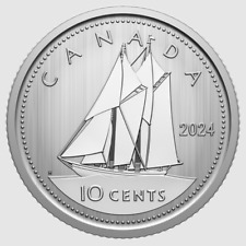 2024 Canadá 10 centavos espécimen con anverso del rey Carlos - solo moneda: del conjunto segunda mano  Embacar hacia Argentina