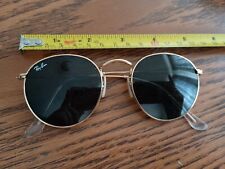 Óculos de sol Ray Ban rb3447 001 redondo metal 50-21 comprar usado  Enviando para Brazil