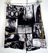 Used, Mens Billabong x Bob Marley Liner Less Swim Trunks Board Surf Shorts Size 30 for sale  Shipping to South Africa