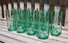 Set of 9 Collectible Coca-Cola Highball Glasses 2009 Coke Glass Cups Vintage for sale  Shipping to South Africa