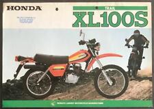 Honda xl100s trail for sale  LEICESTER