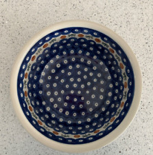 Polish pottery bowl for sale  EXMOUTH