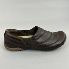 Clarks brown leather for sale  LONDON