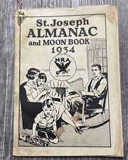 Livro de Almanaque e Lua de São José de 1934 comprar usado  Enviando para Brazil