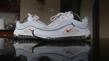 Nike air max 97 2009 białe/sportowe czerwone/niebieskie 7UK 26,5CM 41EU vintage rzadki pocisk na sprzedaż  PL