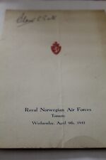 Royal norwegian air for sale  LIMAVADY