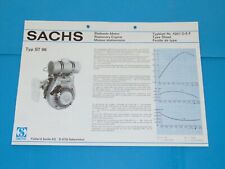 Sachs typenblatt 420 gebraucht kaufen  Lorch