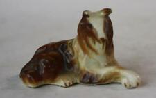 Used, Collie Lassie Dog Figurine Lying Down Paws Cross Ceramic Porcelain Hand Painted for sale  Shipping to South Africa