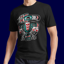 Camiseta Haida Tlingit Native Raven Totem Active nova em folha engraçada tamanho P a 5XL comprar usado  Enviando para Brazil