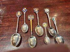 Silver commemorative spoons for sale  HULL