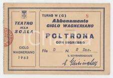 1963 milano teatro usato  Italia