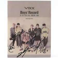CD promocional 2015 álbum single autografado assinado disco masculino Vixx comprar usado  Enviando para Brazil