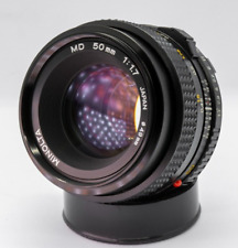 ***CLEAN*** Minolta MD 50mm f1.7 + Doubler. Manual Prime, MIRRORLESS COMPATIBLE! for sale  Shipping to South Africa