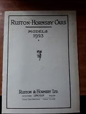 Ruston hornsby cars for sale  Shipping to Ireland