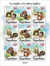 Selos de cogumelos e trufas de cachorros MNH 2023 Togo M/S comprar usado  Enviando para Brazil