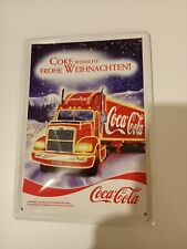 Blechschild coca cola gebraucht kaufen  Sebnitz, Kirnitzschtal