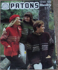Patons 1260 knitting for sale  UK