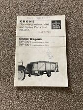 Krone silage wagons for sale  KENDAL