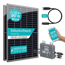 Balkonkraftwerk 850 bifazial gebraucht kaufen  Waldböckelheim