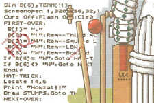 Postcard cricket computer for sale  NEWCASTLE UPON TYNE