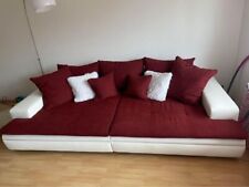 Sofa weiß rot gebraucht kaufen  Pforzheim