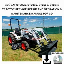 Manual de servicio de reparación de tractores Bobcat CT2025, CT2035, CT2535, CT2540 segunda mano  Embacar hacia Argentina