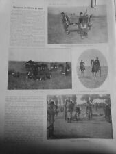 1899 VI Servicio Salud Militar Maniobras Portero Cirugía 1 Journal Ancien segunda mano  Embacar hacia Argentina