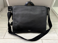 Mens black leather for sale  LEIGH-ON-SEA